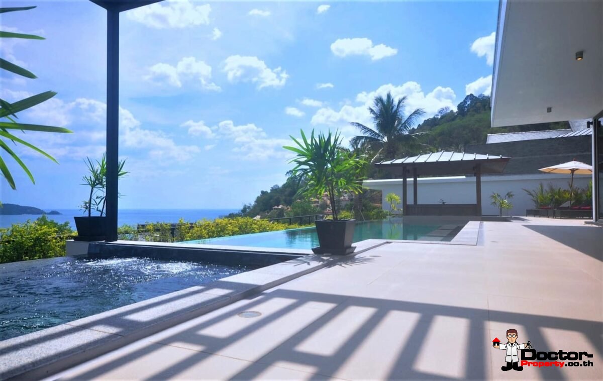 Fantastic 6 Bedroom Villa - Panoramic Sea View - Kalim Beach - Phuket West - for sale